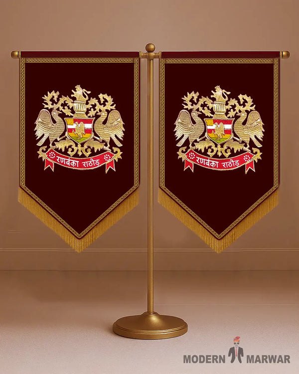 Rathore Logo – Royal Flag for Wedding & Home Decoration