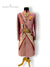 Traditional wedding groom sherwani in pink with intricate embroidery and accessories from Modern Marwar