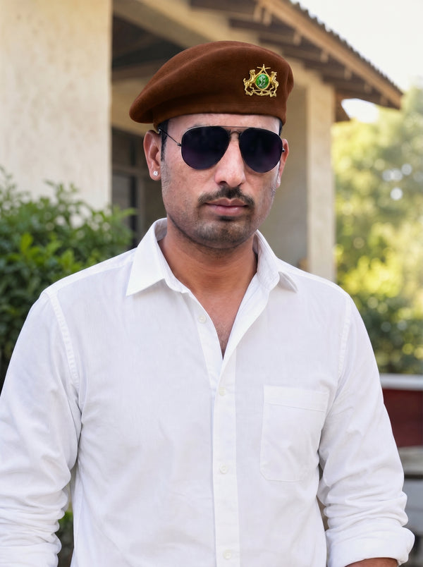 Deora logo & Beret Cap By Singh Brand