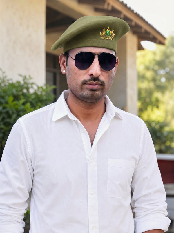Deora logo & Beret Cap By Singh Brand