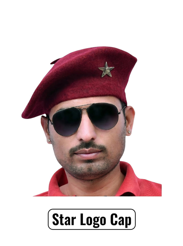 Star Logo & Beret Cap for Regal Style